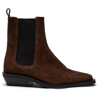 Almira - Brown suede