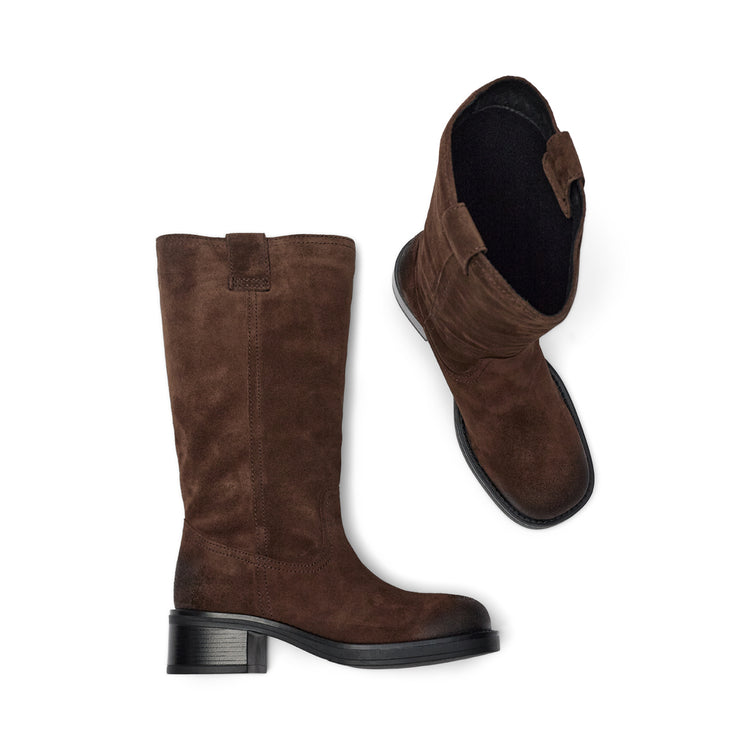 Pavement Anneli Suede Boots Brown suede 347