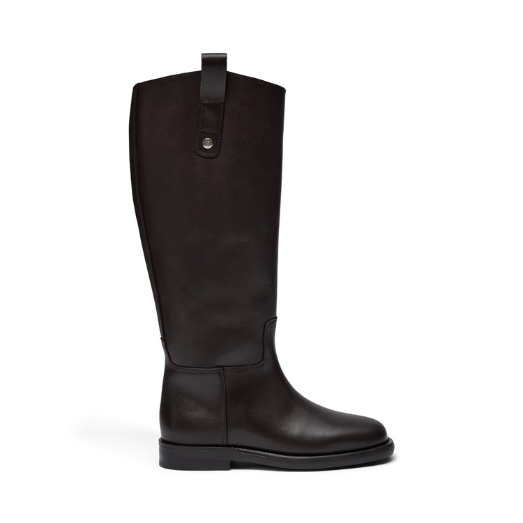 Pavement Eline Long boots Dark Brown 061