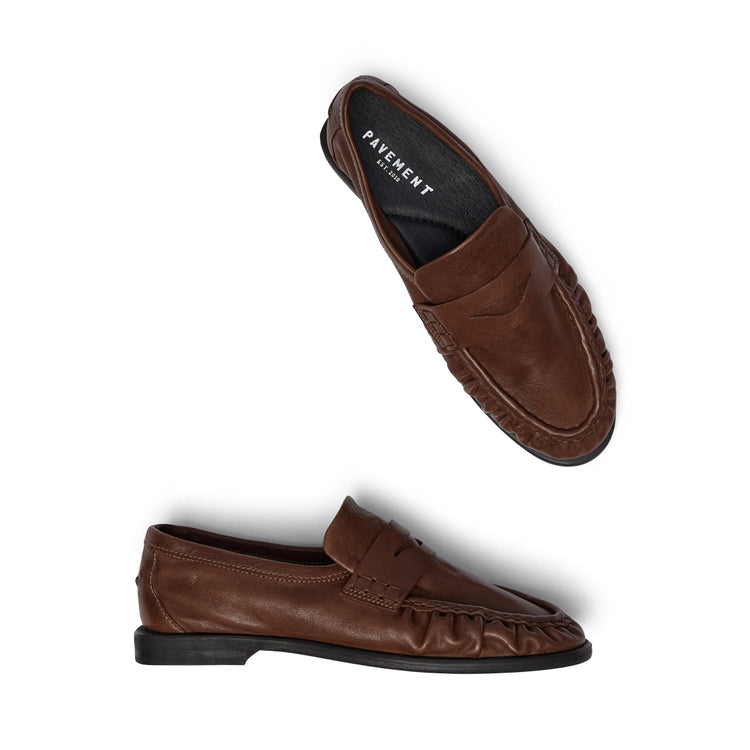 Pavement Elmira Loafers Brown 067