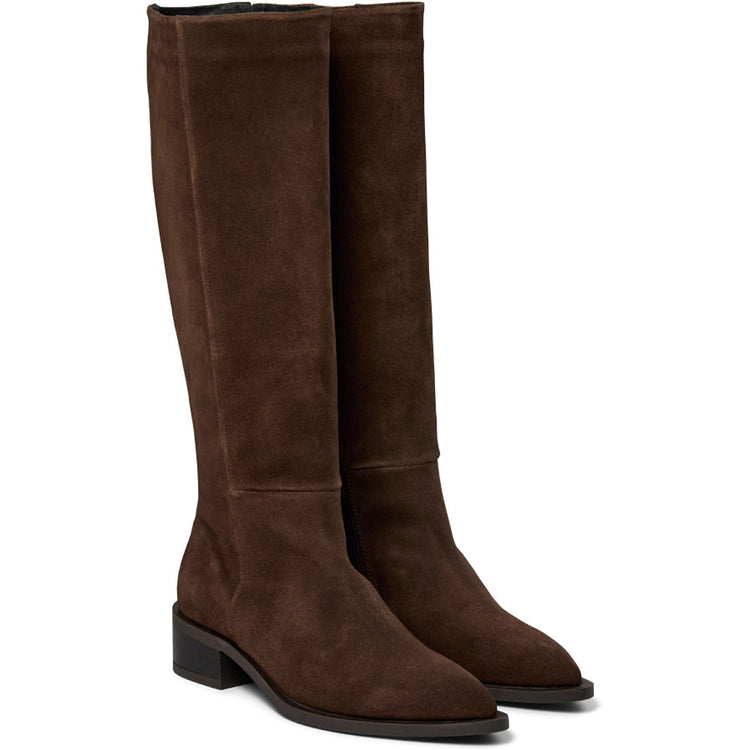 Pavement Finka Long boots Brown suede 347