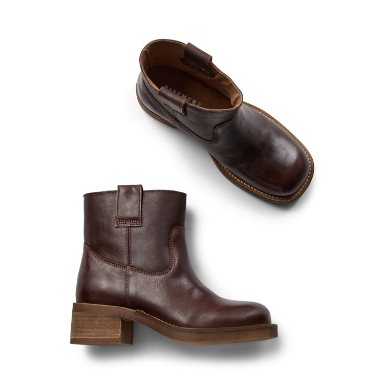 Pavement Jenny Vntage Boots Brown 067