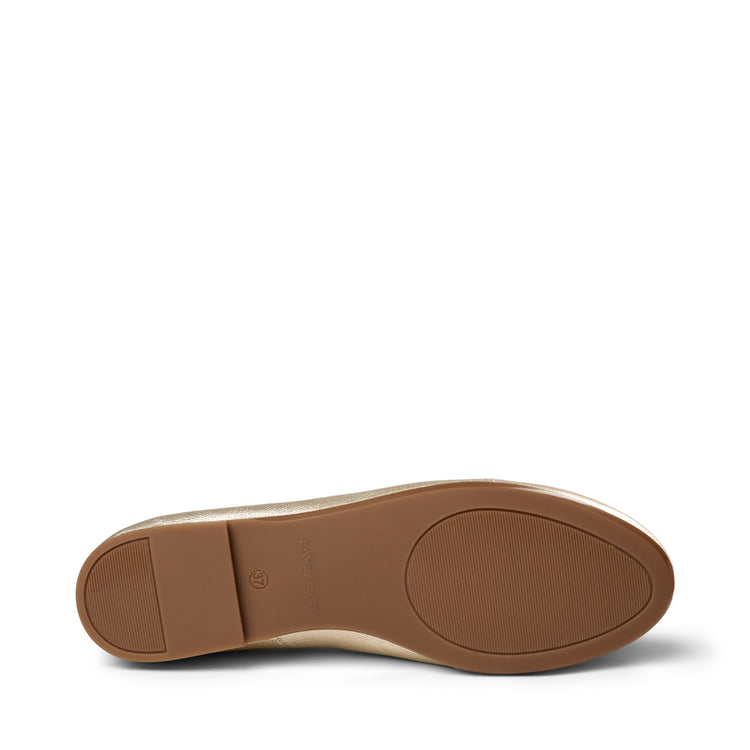 Pavement Lucy ballerinas Light gold 618