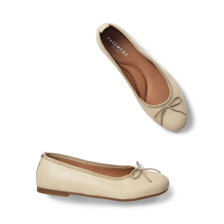 Pavement Lucy ballerinas Beige 090