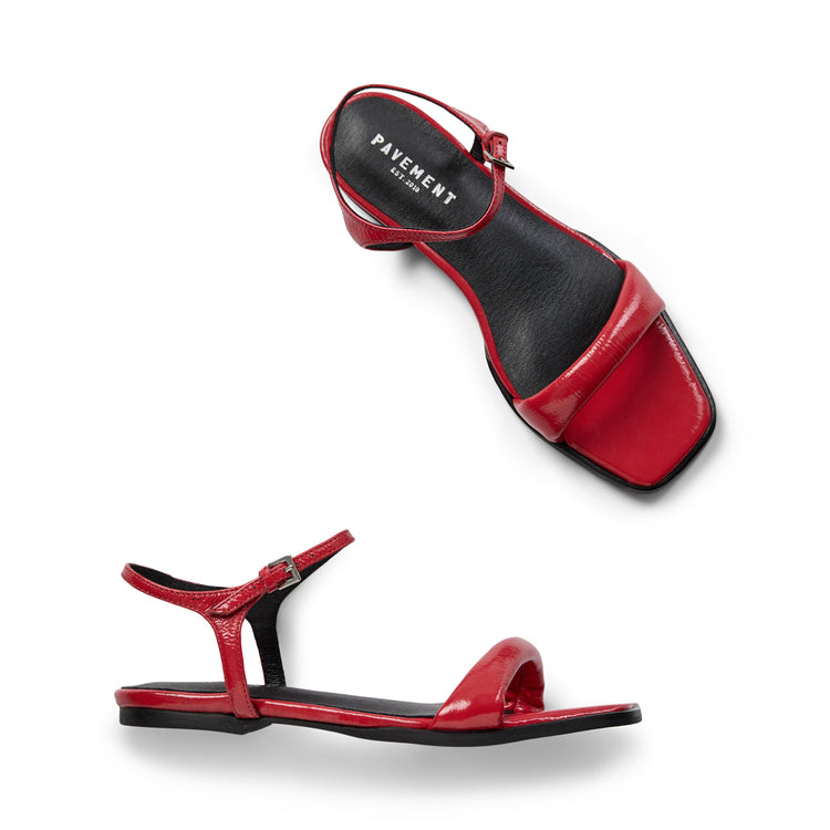 Pavement Luisa Sandals Red 075