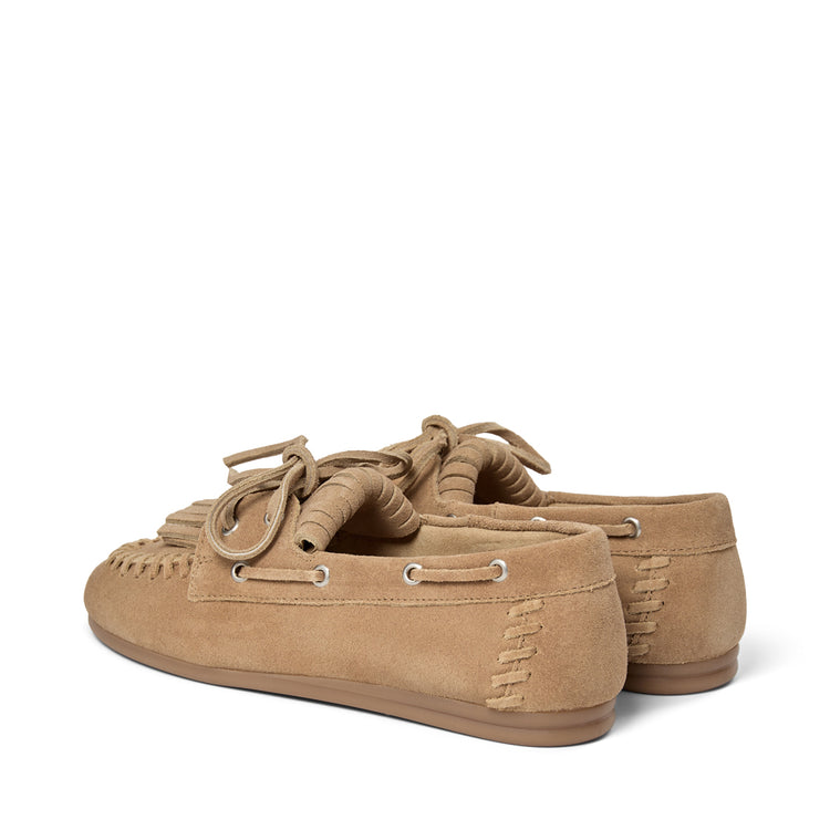 Pavement Magda Loafers Taupe suede 174