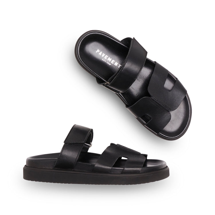 Pavement Maru Sandals Black 020