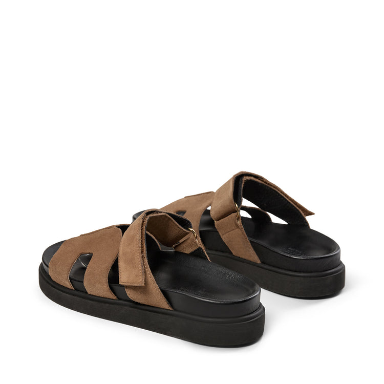Pavement Maru Suede Sandals Taupe suede 174