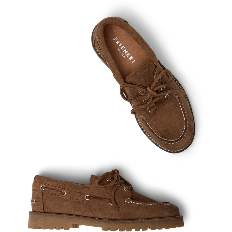 Pavement PAAlvina Suede Loafers Taupe Oil 002