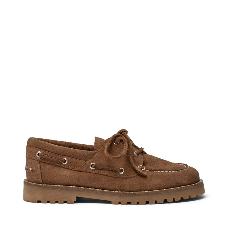 Pavement PAAlvina Suede Loafers Taupe Oil 002