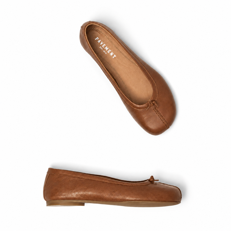 Pavement PAKenny ballerinas Tan 052