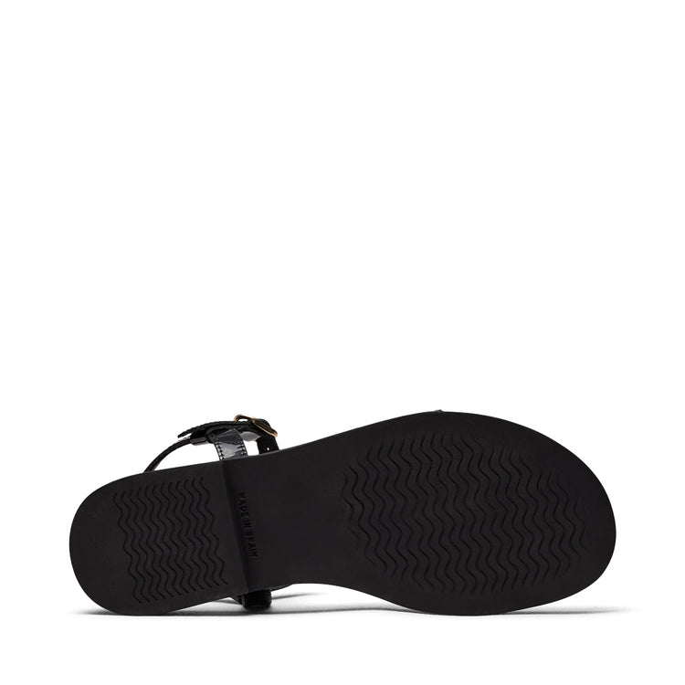 Pavement PALeonora Sandals Black patent 019