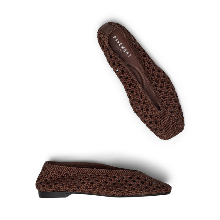 Pavement PALorinda ballerinas Brown 067