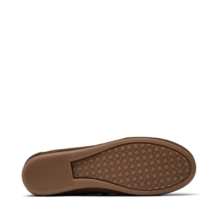 Pavement PAMarin Lace Loafers brown suede /red 886