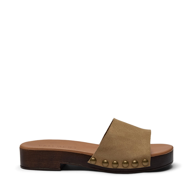Pavement PANina Sandals Mushroom suede 769