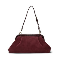 PAOslo - Burgundy suede