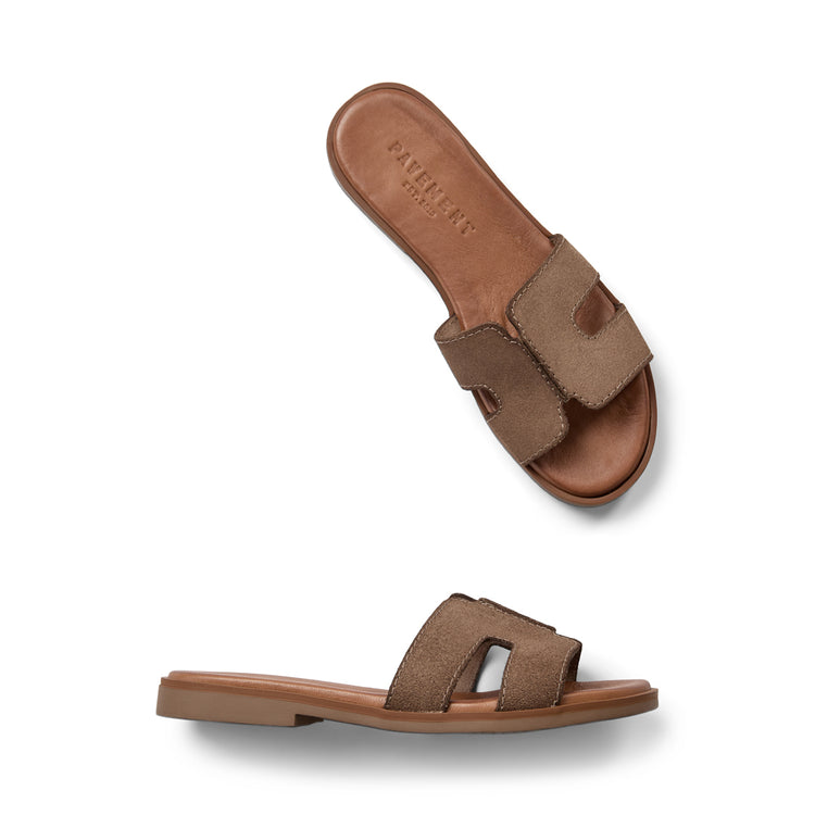 Pavement Pam Sandals Mole suede 100