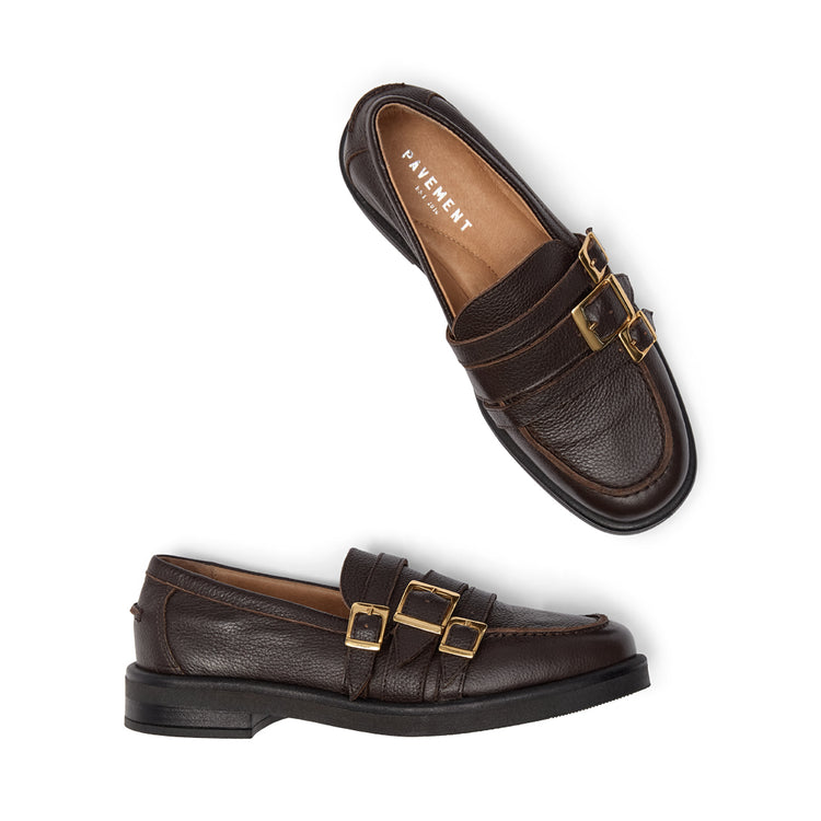 Pavement Svala Loafers Brown/gold 551