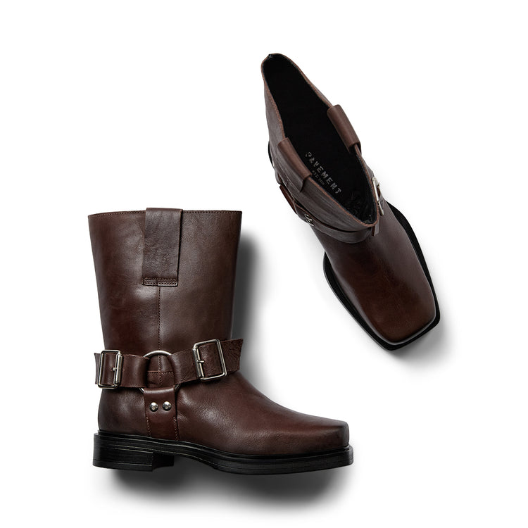 Pavement Tilda Vintage Boots Brown 067