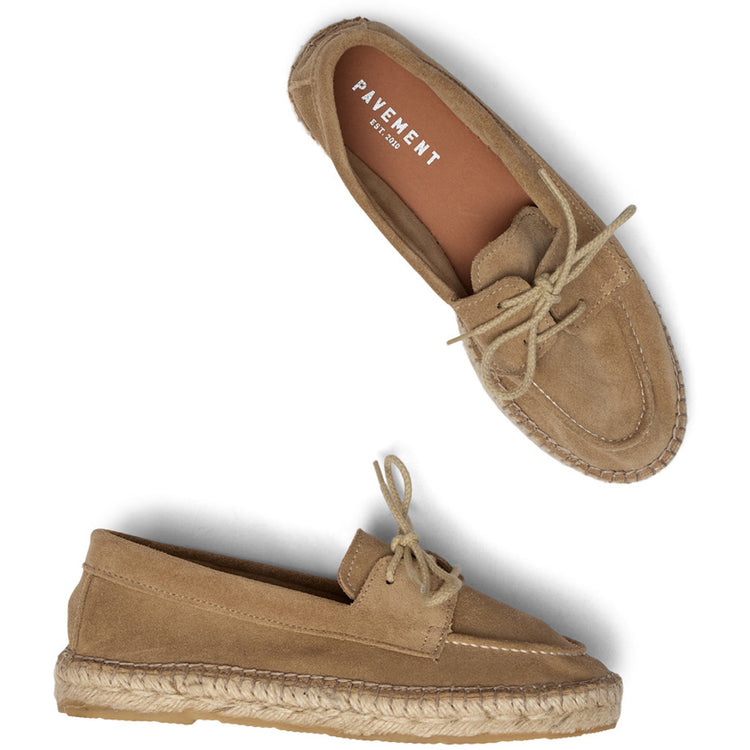 Pavement Tya Espadrilles Taupe suede 174
