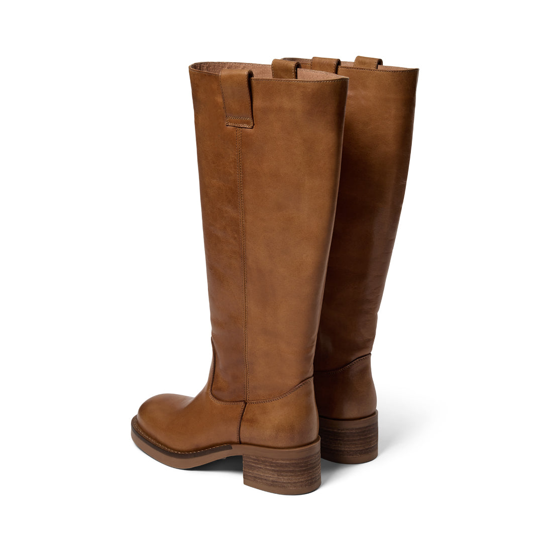 Pavement Annika Vintage Long boots Tan Vintage 717