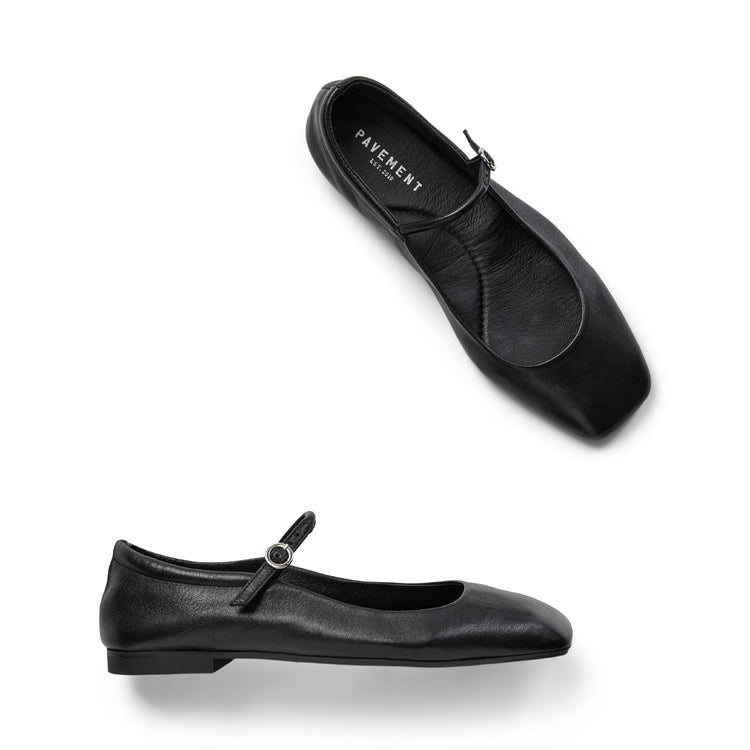 Pavement Elga ballerinas Black 020