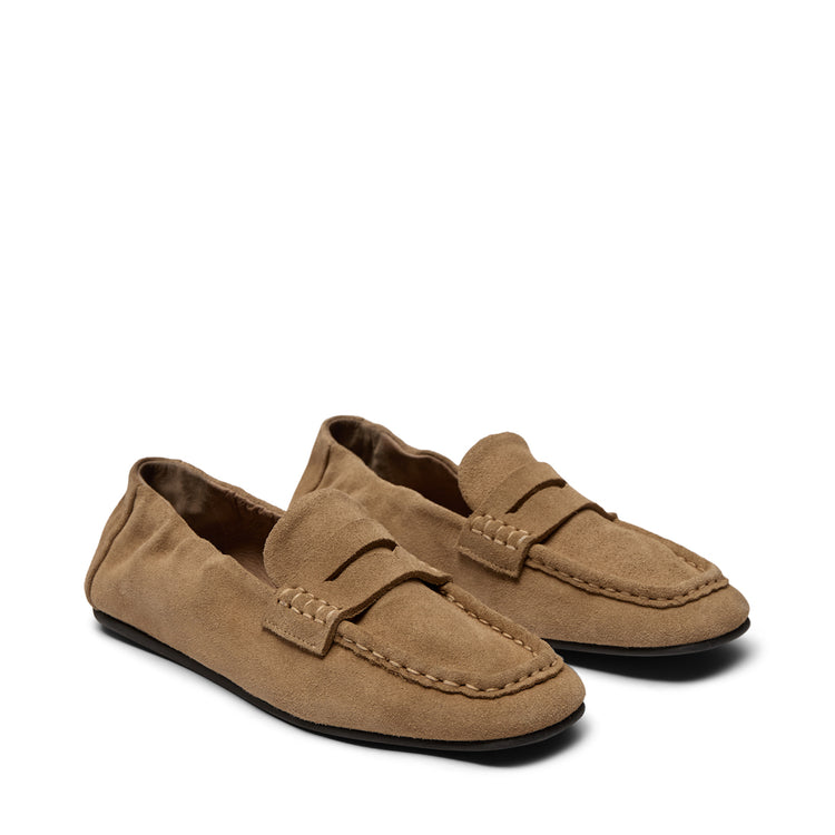 Pavement PAHelios suede Loafers Mushroom 767