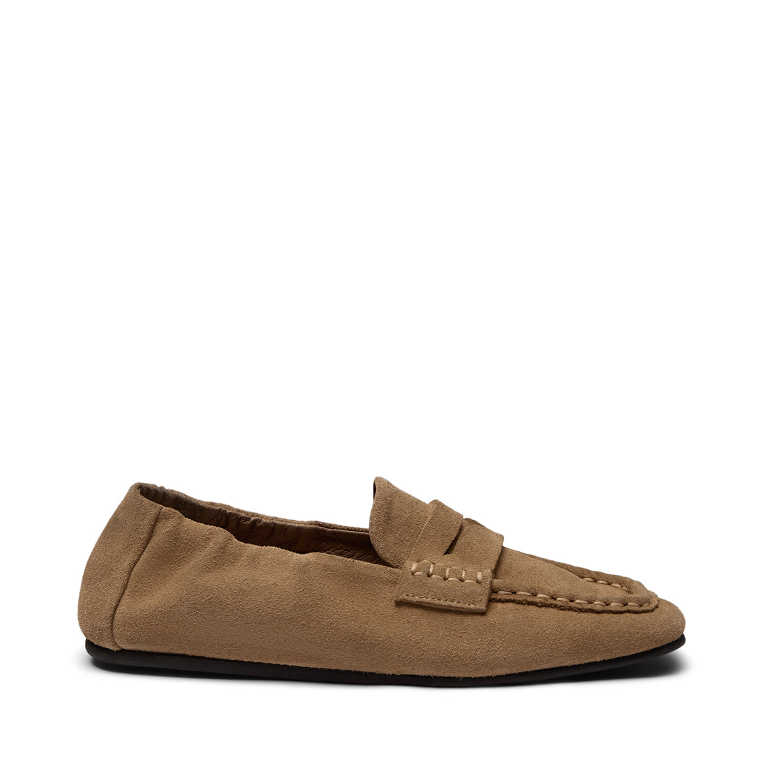 Pavement PAHelios suede Loafers Mushroom 767