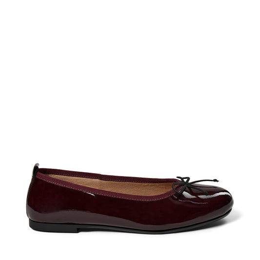 Pavement Lucy ballerinas bordeaux patent 673