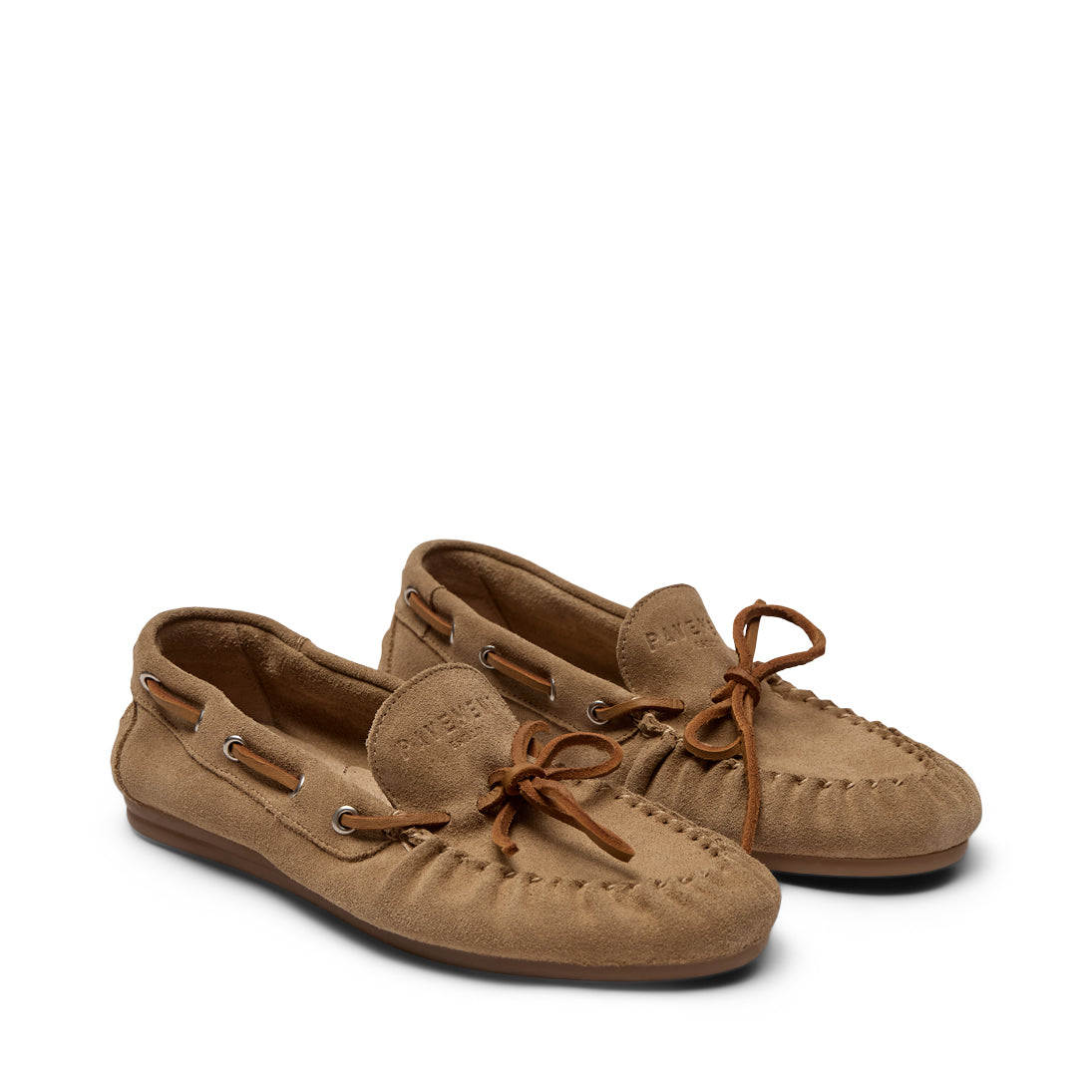 Pavement Mona Loafers Taupe suede 174