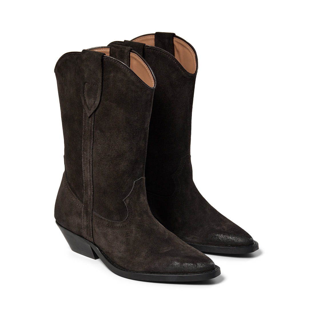 Pavement Nikki Suede Boots Brown suede 347