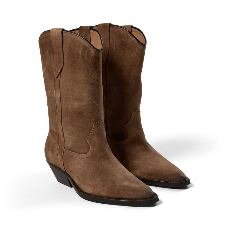 Pavement Nikki Suede Boots Taupe suede 174