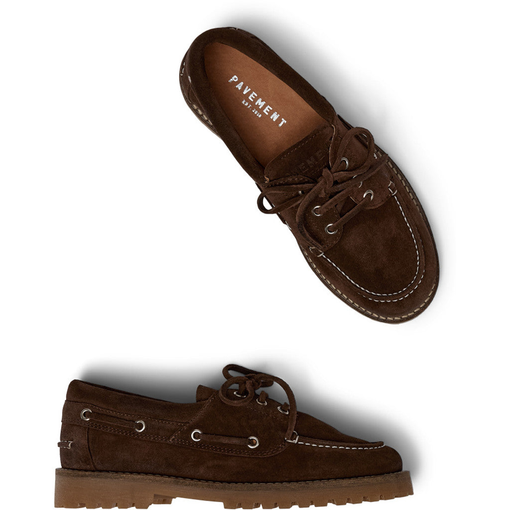 Pavement PAAlvina Suede Loafers Brown Oil 485