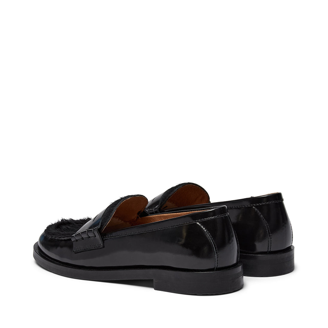 Pavement PACassie Pony Loafers Black pony 537