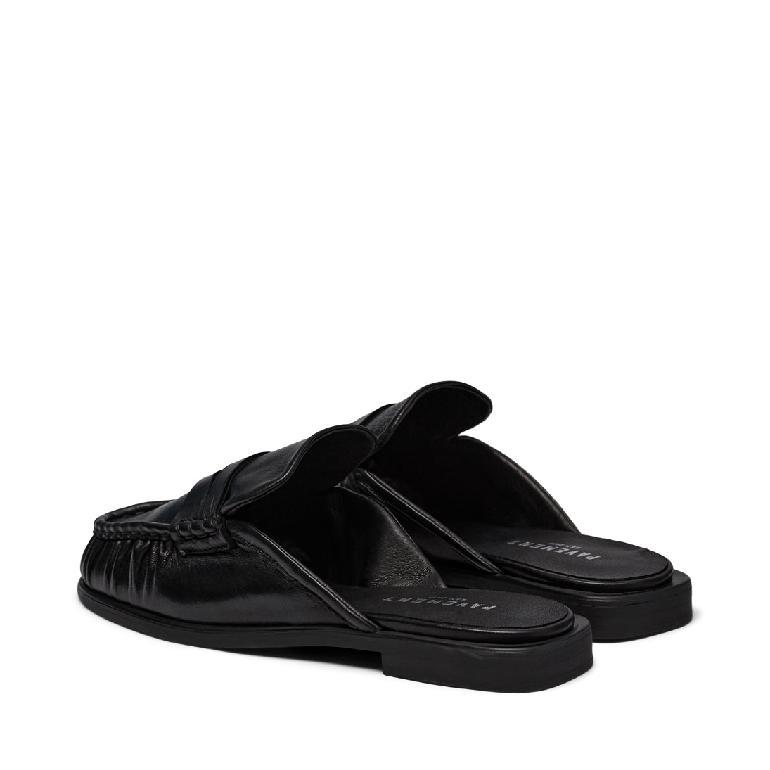 Pavement PAElmira Mule Loafers Black 020