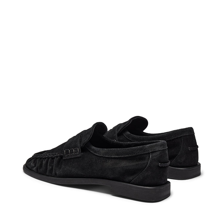 Pavement PAElmira Suede Loafers Black suede 017