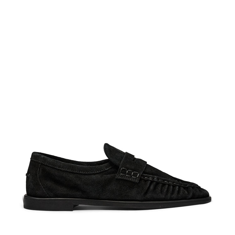 Pavement PAElmira Suede Loafers Black suede 017