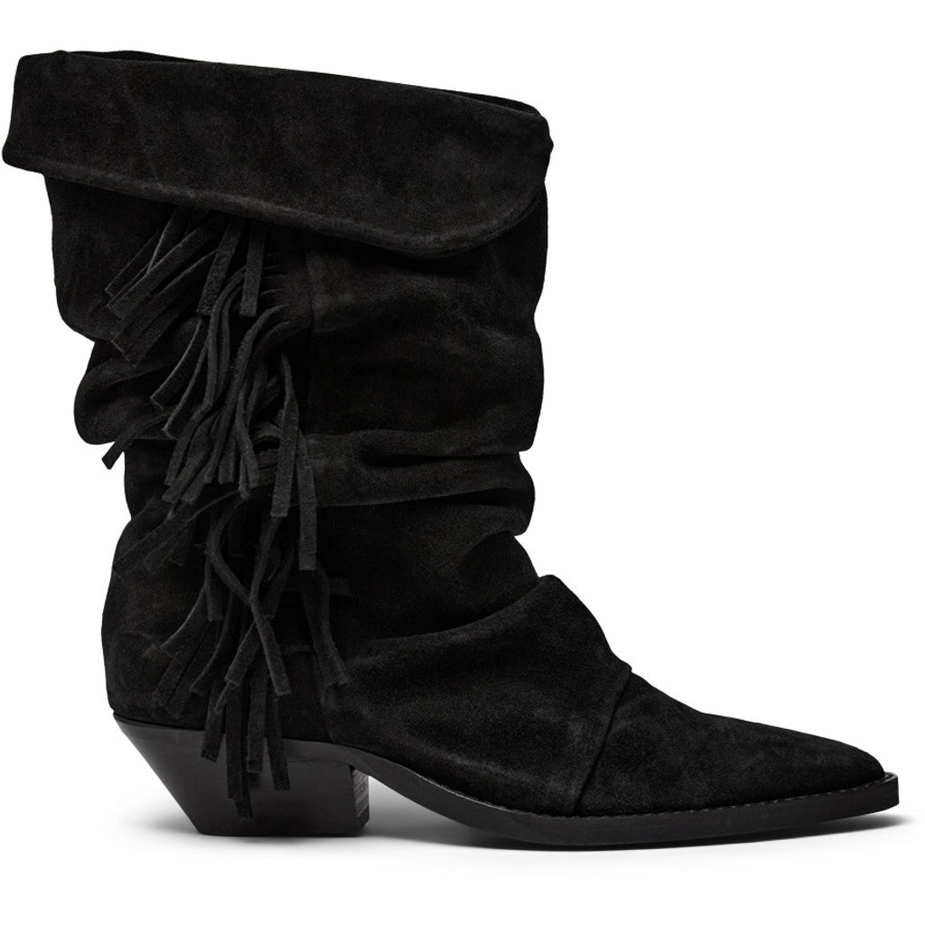 Pavement PAGale Boots Black suede 017