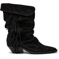 PAGale - Black suede