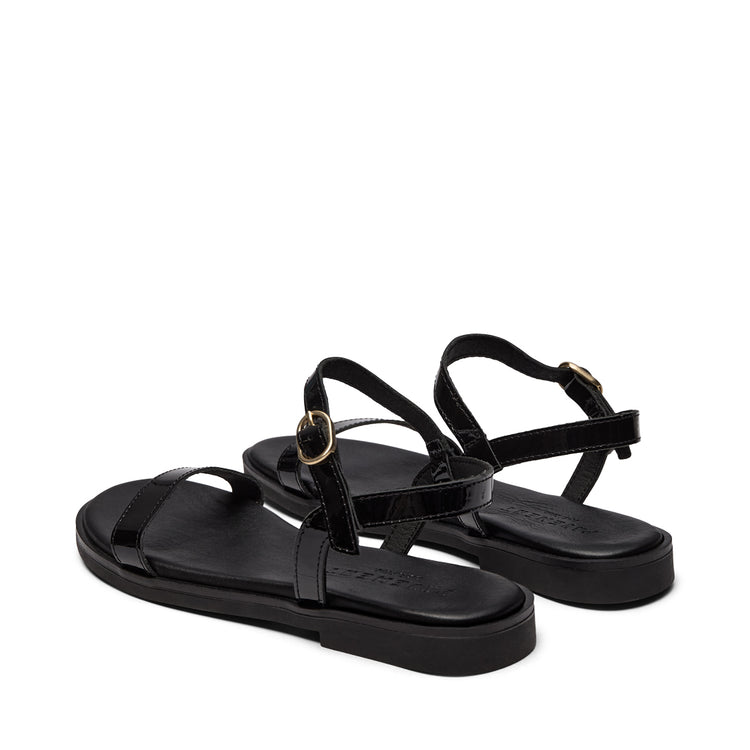 Pavement PALeonora Sandals Black patent 019
