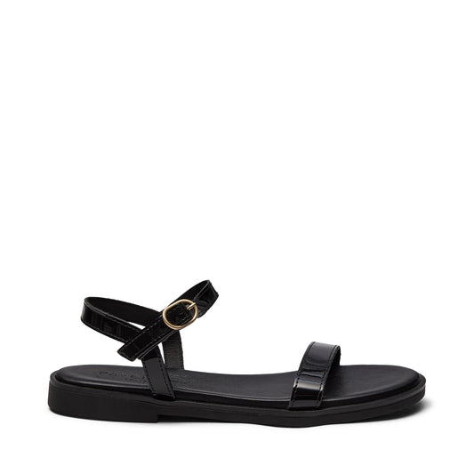 Pavement PALeonora Sandals Black patent 019