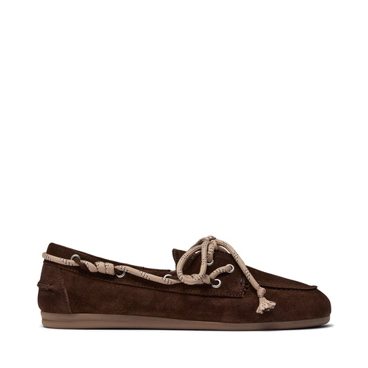 Pavement PAMarin Bold Lace Loafers Brown suede 347