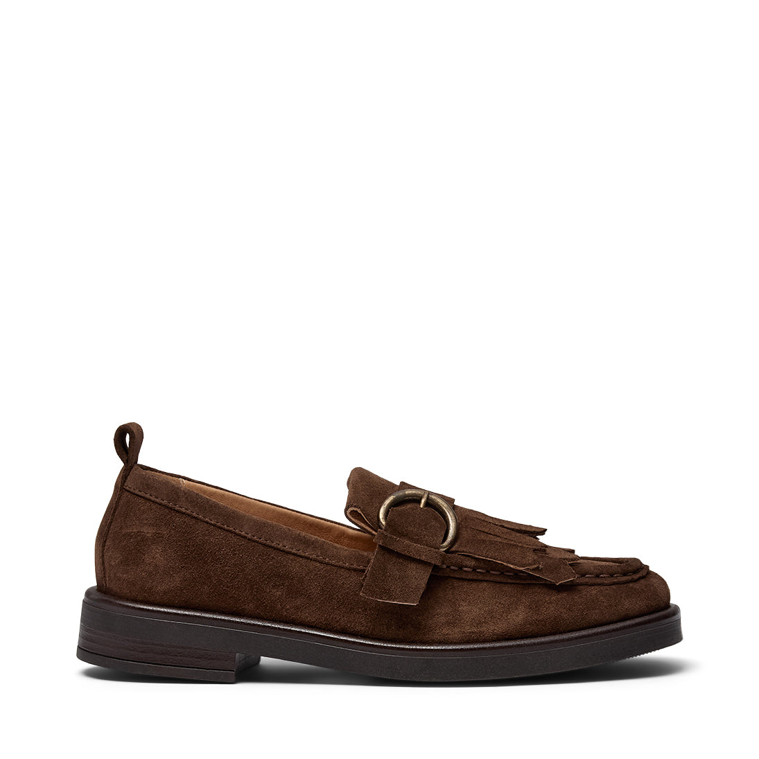 Pavement PAMatilda suede Loafers Brown Oil 485