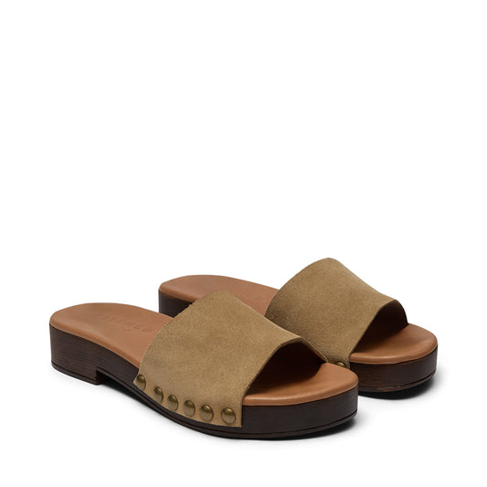 Pavement PANina Sandals Mushroom suede 769