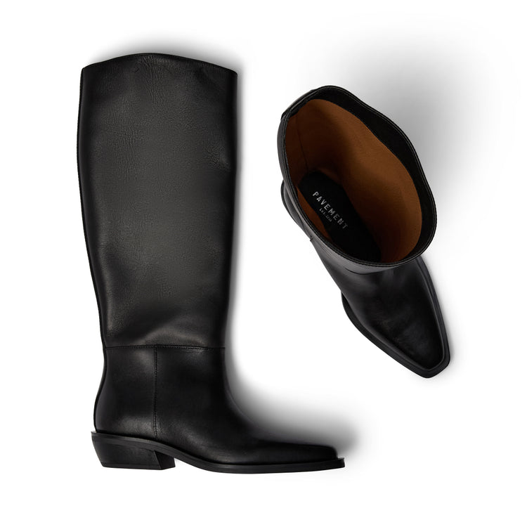 Pavement PAWinnie Long boots Black 020