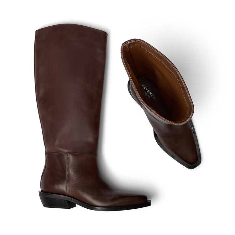 Pavement PAWinnie Long boots Brown 067