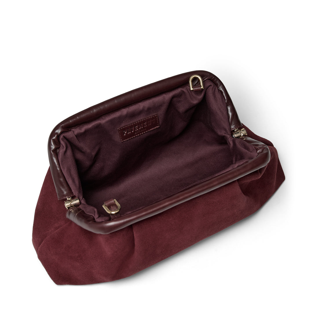 Pavement Bag PA Oslo Bags Burgundy suede 118