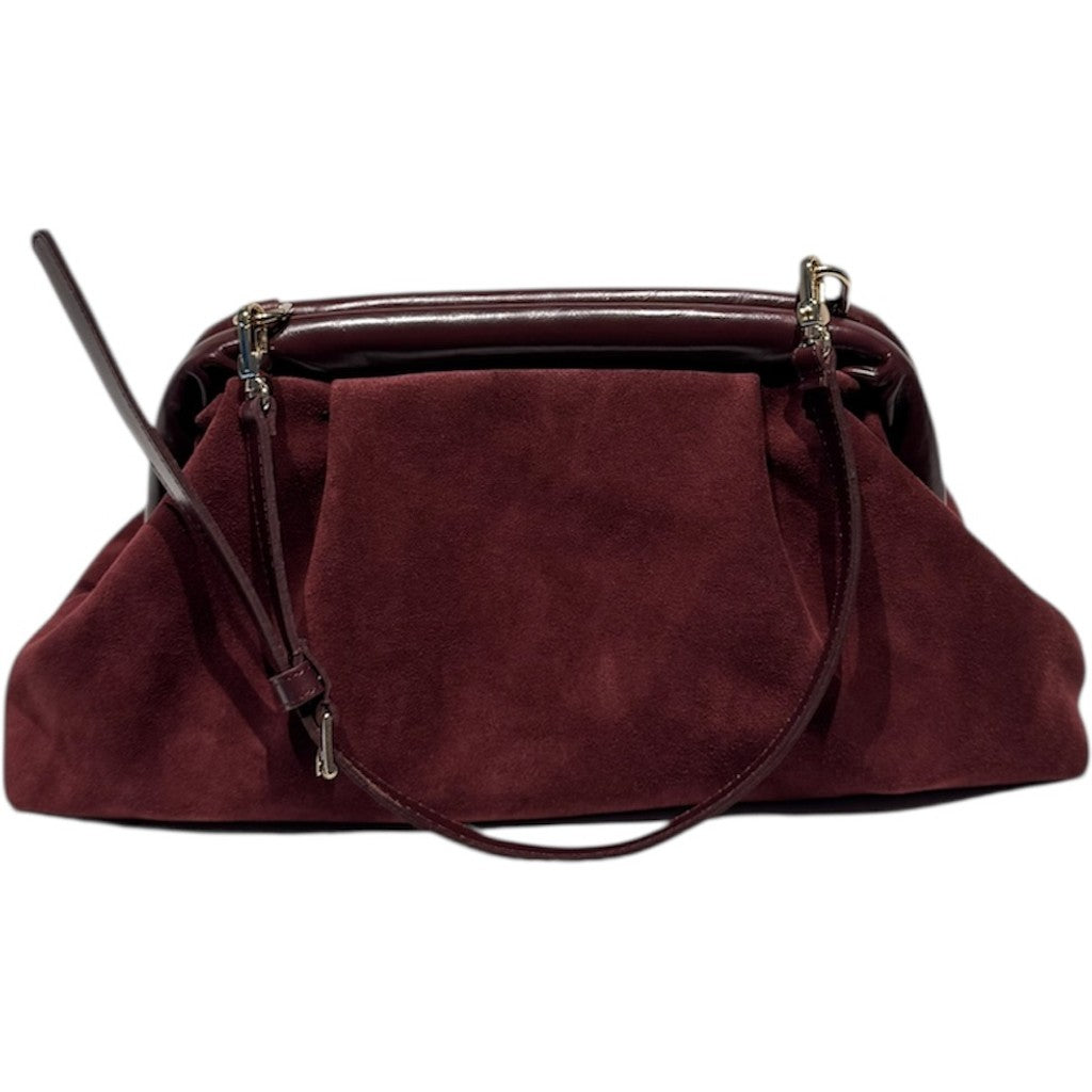 Pavement Bag PA Oslo Bags Burgundy suede 118