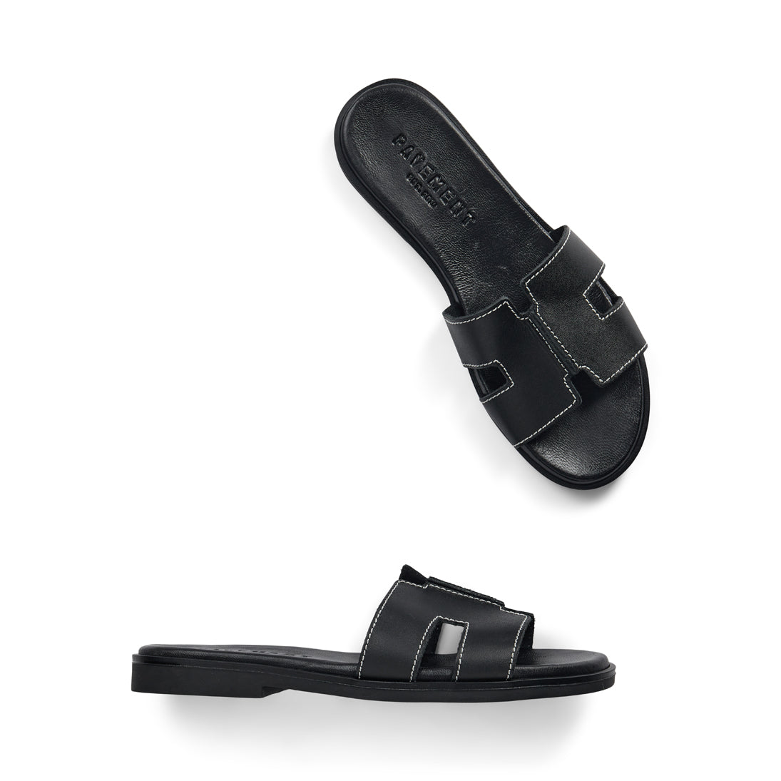 Pavement Pam Sandals Black 020