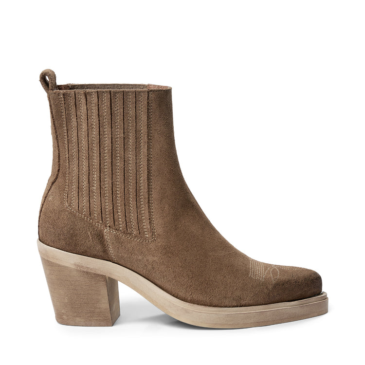 Pavement Tiger Boots Taupe suede 174